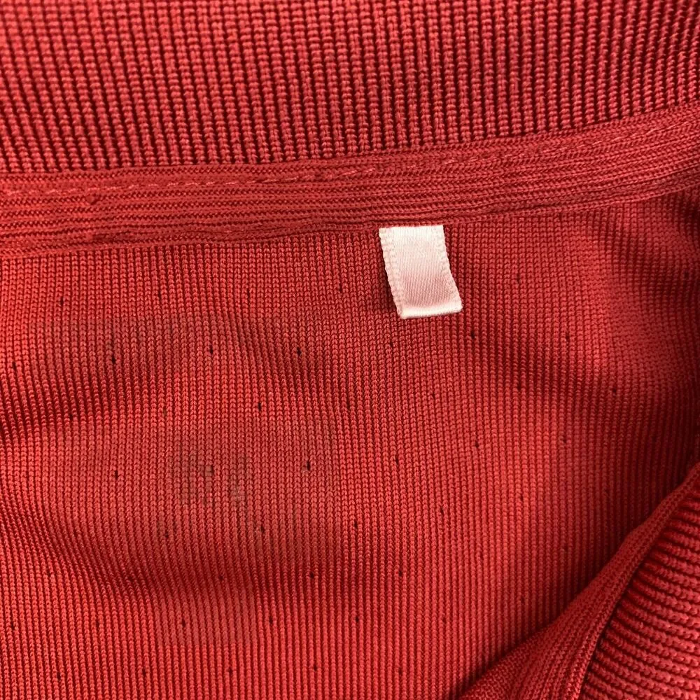 Adidas Arkansas Razorbacks Polo Shirt Mens 2XL XXL Red Active Performance Golf